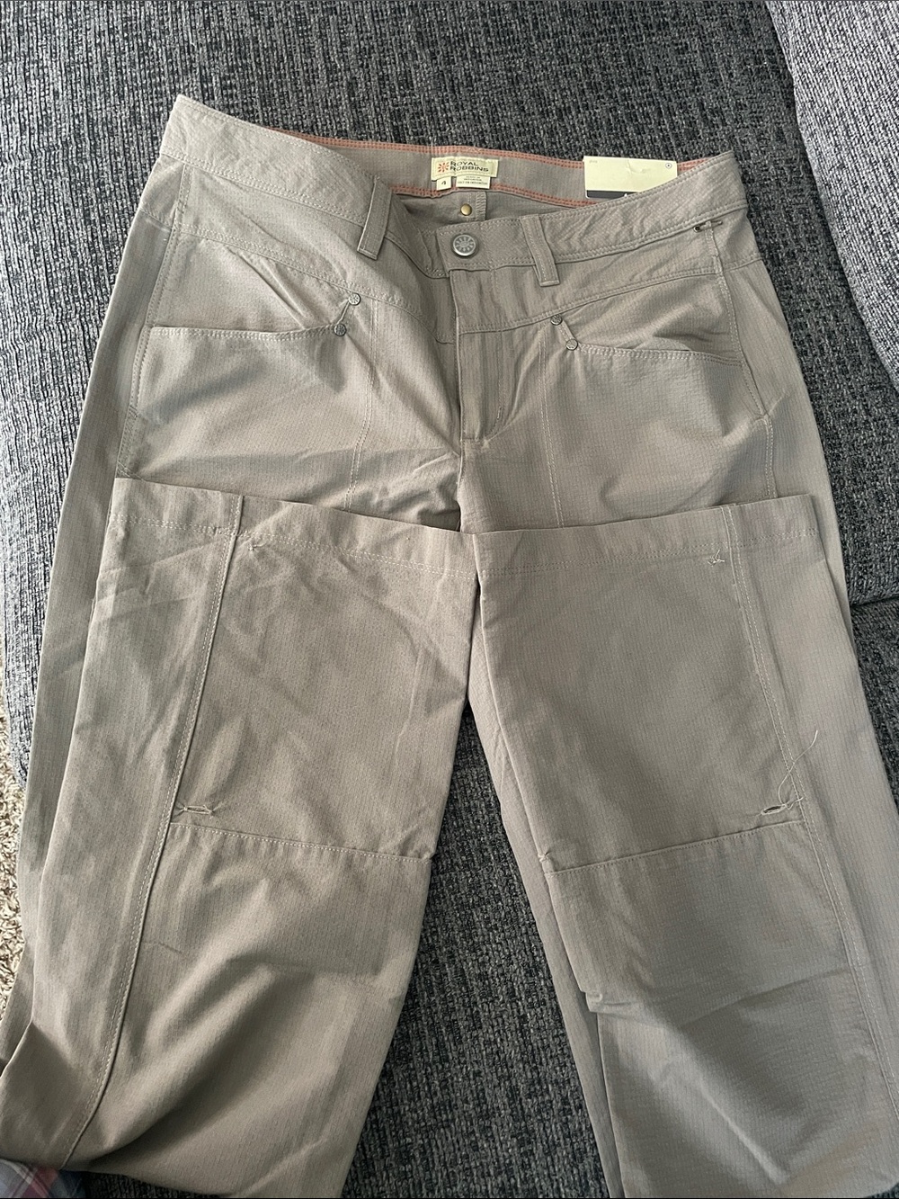 Royal Robbins Women's Straight Leg Pants in Gray - Picture 4 of 6